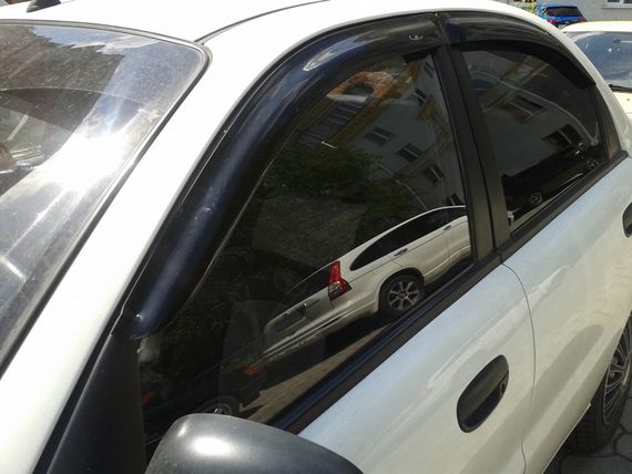 Вітровики (4 шт, HIC) для Daewoo Lanos | Зображення 3