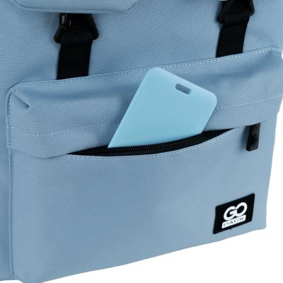 Рюкзак школьный GoPack Education Teens 178 сіро-блакитний (GO25-178L-3) | Зображення 6