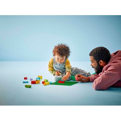 Конструктор LEGO DUPLO Classic Зелена будівельна пластина (10460) | Зображення 3