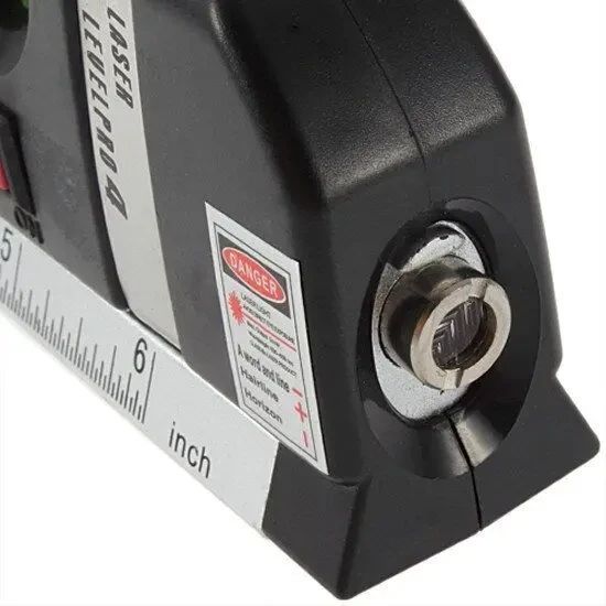 Лазерный уровень со встроенной рулеткой FIXIT Laser Level Pro 3 4в1 рулетка линейка | Зображення 4