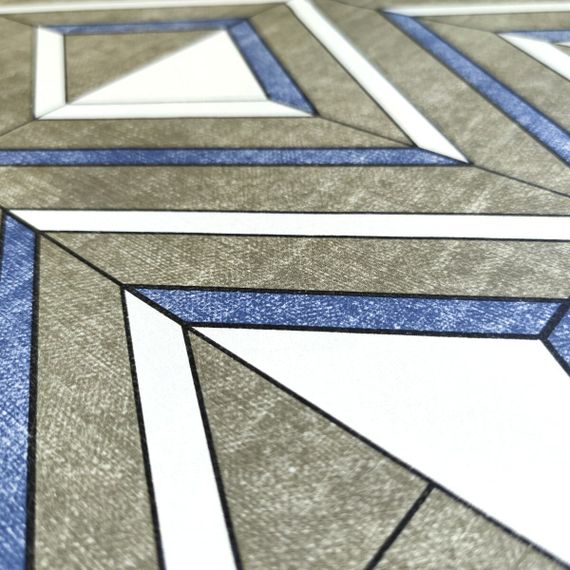 Самоклеюча плівка волошкові ромби 0,45х10м SW-00001256 | Зображення 1