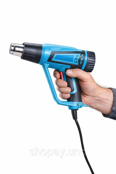 Фен промисловий Hot Air Gun 1600W 4 насадки X512 | Зображення 3