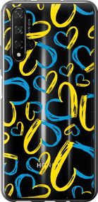 Чехол на Huawei Nova 5T Сердца UA "5292u-1833-17620"