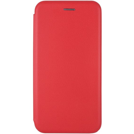 Шкіряний чохол (книжка) Classy для Realme C33 Слот для візитки, Rose Gold Слот для візитки, Червоний