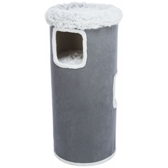 Дряпка-будиночок Trixie Harvey для котів сизаль/плюш сіра 50х118 см | Зображення 2
