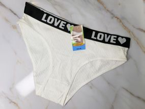 Жіночі спортивні бавовняні трусики LOVE  розмір L