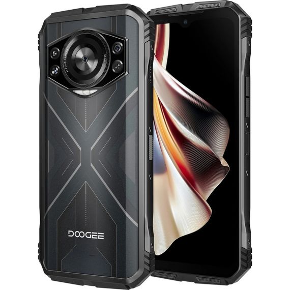 Мобільний телефон Doogee S cyber 8/256Gb Black Silver (6923740212424) | Зображення 8