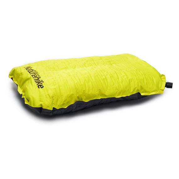 Подушка самонадувна Naturehike Sponge automatic NH17A001-L, жовта | Зображення 1