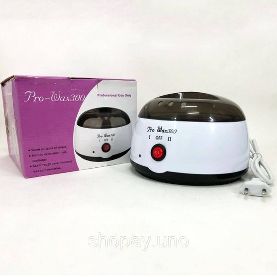 Воскоплав з терморегулятором PRO-WAX 100 для воску в банці, в гранулах, таблетках 400 мл OG-71 | Зображення 7