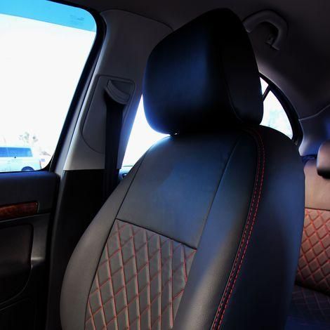 Чохли на сидіння з екошкіри Mercedes E-Class W212 2009-2017 EMC-Elegant | Зображення 5