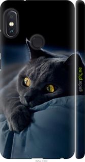 Чохол на Xiaomi Redmi Note 5 Pro Димчастий кіт "825m-1353-2448"
