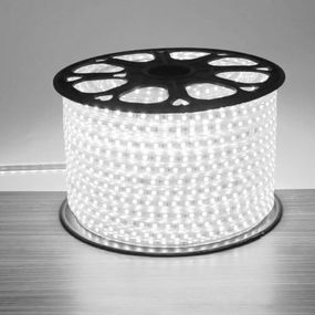 Гирлянда дюралайт уличная холодный оттенок LED 220V 4.8W 3528 СW IP68 (BY-026/60)