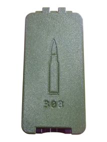 Короб для зберігання набоїв калібр 308 зелений 50шт 3D друк (214505)