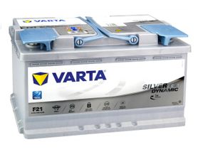 Аккумулятор VARTA 80Ач Start Stop plus AGM F21 (A6) 580901080