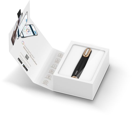 Пристрій для зміцнення і тонізації шкіри обличчя з поворотною головкою GESKE Skin Firming Wand 7в1 gray | Зображення 8