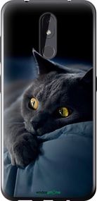 Чохол на Nokia 3.2 Димчастий кіт "825u-1705-2448"