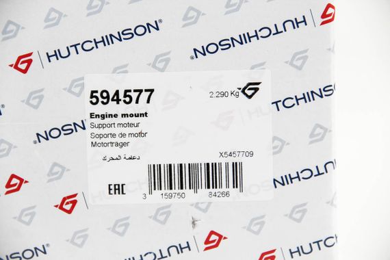 Подушка двигуна Transit (V184) 2.0Di/TDCi 00-06 Пр., Hutchinson (594577) | Зображення 3