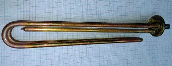 Тэн медный 2500w для бойлера  Ariston (Аристон) Novatec (Новатек) Rоund (Раунд).Thermowatt(Италия) | Зображення 3