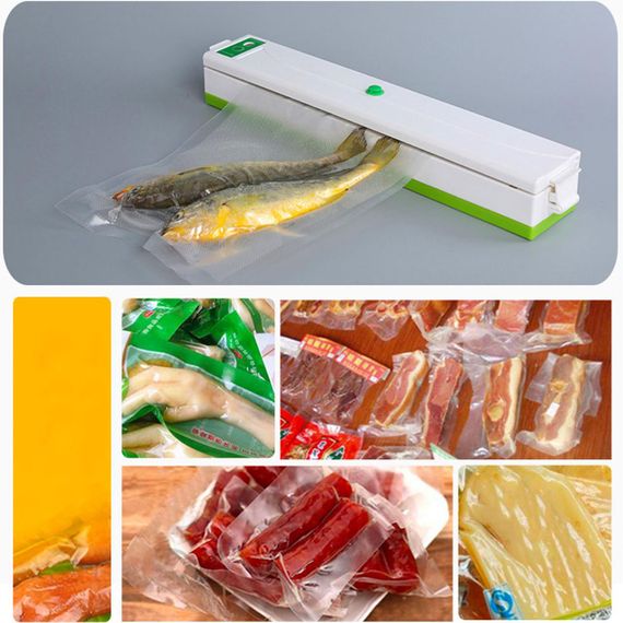 Вакууматор для продуктов Keep Freshness BT 01 с пакетами / Вакуумный упаковщик / Аппарат для вакуумной | Зображення 1