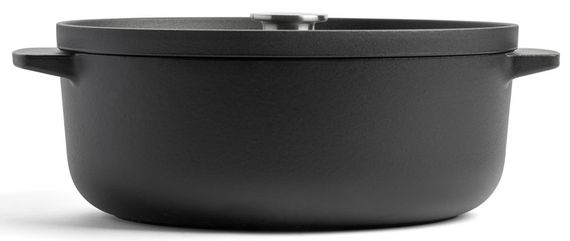 Гусятница с крышкой KitchenAid Matte Oven-to-table CC004900-001 30 см 5.6 л черная | Зображення 1