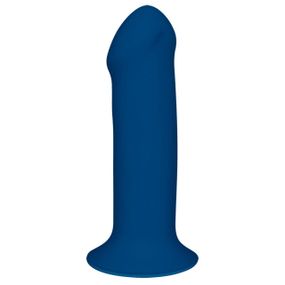 Двошаровий дилдо Adrien Lastic Hitsens 1 Blue, підходить для страпона, діаметр 4,5 см, довжина 17,7 см Sex Aura