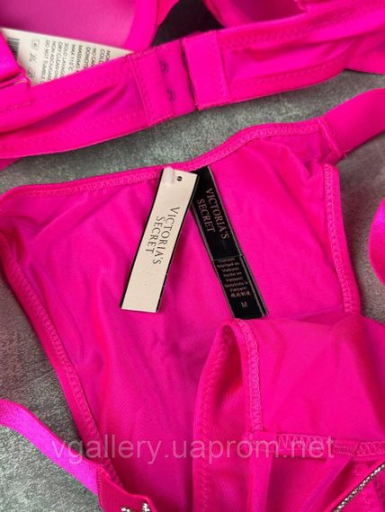 БІлий жіночий Купальник-комплект Victoria's Secret зі стразами Зірочка, Купальник Преміум-Люкс зі стразами 85С, Білий | Зображення 5