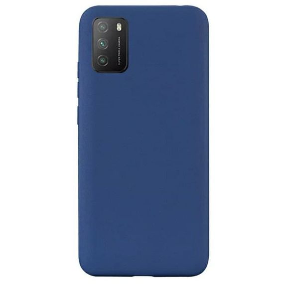 Чохол Candy Silicone для Poco M3 колір Синій