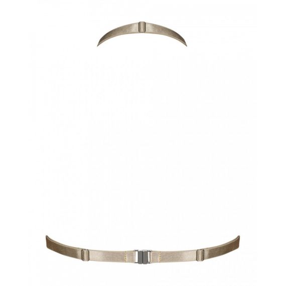 Бюстгальтер-портупея Obsessive A765 S/M/L Золотий Sex Aura | Зображення 3