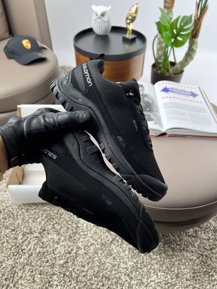 Чоловічі кросівки Salomon Shelter Gore-Tex Black White, В'єтнам 45 29 | Зображення 6