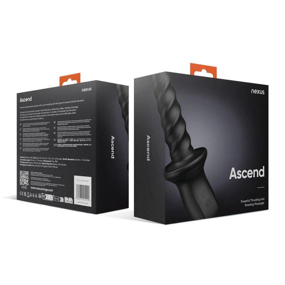 Анальный массажер Nexus Ascend с вращением и поступательными движениями Sex Aura | Зображення 2