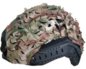 Вильха кавер чехол мультикам на шлем Фаст Fast S\M, Новое, Оксфорд, "Multicam", Головной убор, Для военнослужащих