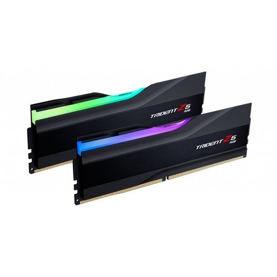 Модуль пам'яті для комп'ютера DDR5 32GB (2x16GB) 5600 MHz Trident Z5 RGB Black G.Skill (F5-5600J3636C16GX2-TZ5RK) | Зображення 1