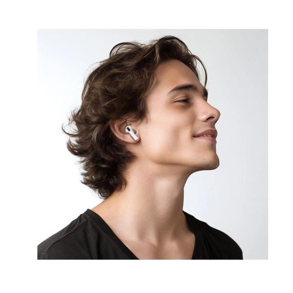 Беспроводные наушники BOROFONE BW58 True wireless stereo headset White | Зображення 3