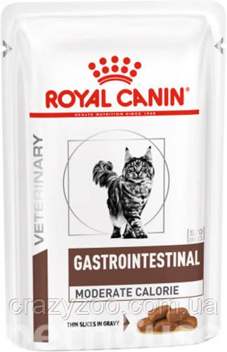 Вологий корм для котів Royal Canin Gastro Intestinal Moderate Calorie 85 г 400900119