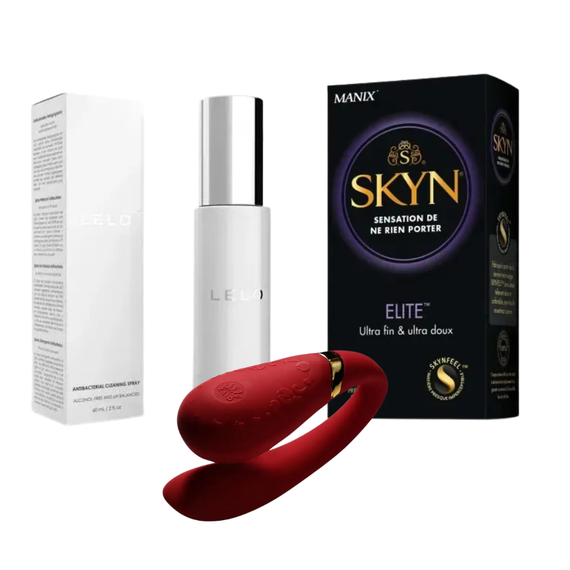 COMBO набір для пар - (Zalo + System JO + LELO + SKYN) L