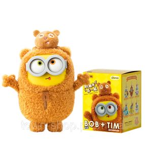 Коллекционная мягкая игрушка с кольцом Миньоны Pop Top 52Toys 25ZB301XHRTJ001 серии Bob & Tim