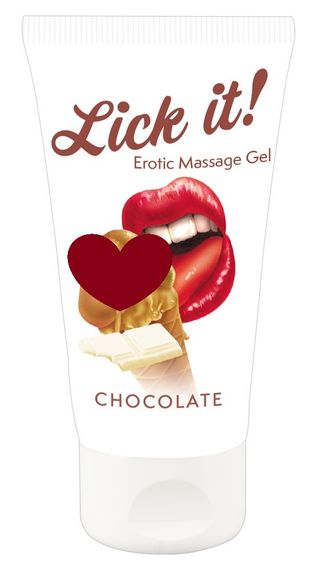 Оральная смазка Lick It! Chocolate 50 мл (веганская) Sex Aura