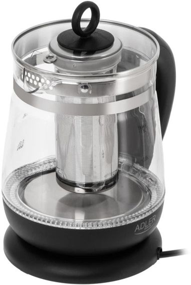 Электрочайник Adler AD 1299 black 1.5 л черный | Зображення 2