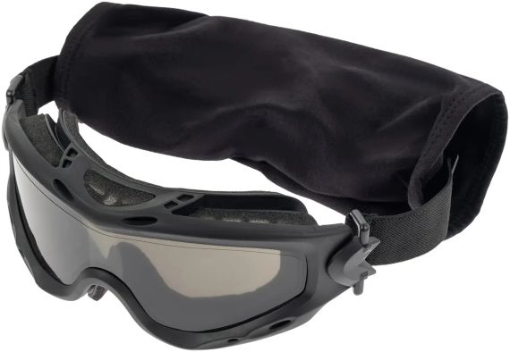 Маска-окуляри балістичні Wiley X Spear Dual. 3 лінзи (Grey/Clear/Rust) Black | Зображення 1