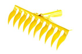 Грабли крученые 265×82мм 10 зубов СИЛА