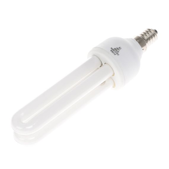 Лампа энергосберегающая E14 PL-2U/B 15W 12mm FORA 220V