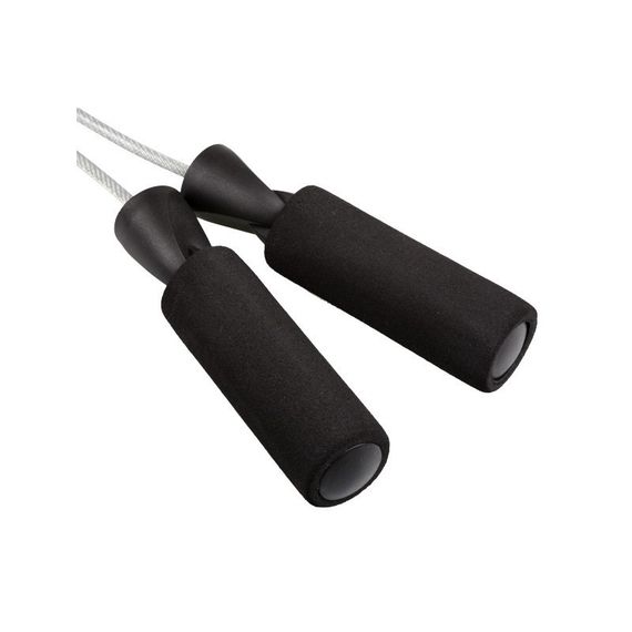 Скакалка швидкісна PowerPlay 4211 X ROPE з обтяжувачами (120г*2) Чорна (3м.) | Зображення 9