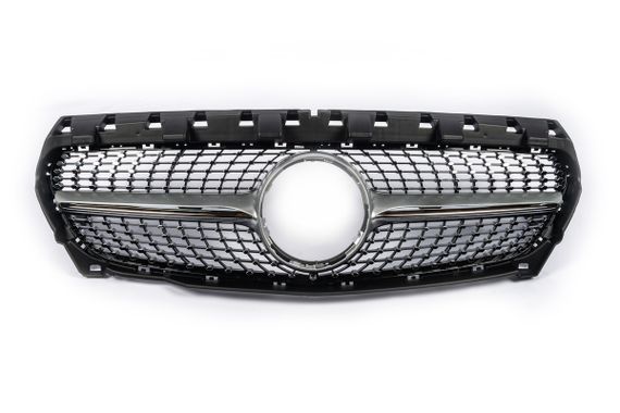 Передня решітка (2013-2016, Diamond Silver) для Mercedes CLA C117 рр