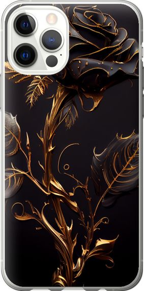 Чехол на iPhone 12 Pro Роза 3 "5552u-2052-17620"