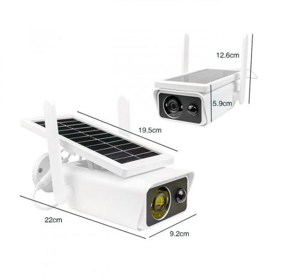 Автономна вулична бездротова камера на сонячній батареї 2 MP XPRO ICSEE (40740-Solar APP ICSEE_1312) | Зображення 5