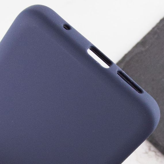 Чехол Silicone Cover Lakshmi Full Camera (AAA) для Xiaomi Redmi Note 11 (Global) / Note 11S Темно-синий / Midnight blue | Зображення 6