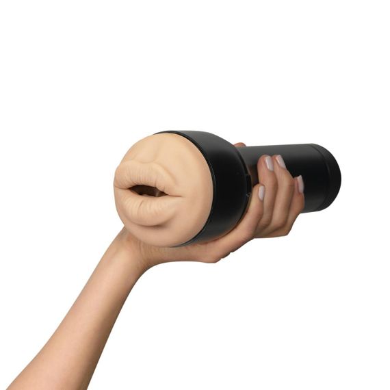 Мастурбатор Kiiroo Feel Victoria June Mouth Stroker PBC, сумісний з PowerBlow і Keon Sex Aura | Зображення 4