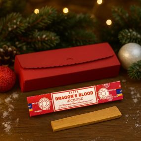 Подарунковий набір пенал  Аромапалички 1 уп. + брусок Пало санто 10г №1 ZEN Gifts 7898543367412