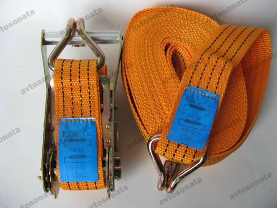 Стяжка груза 5T х50мм х12м 1302-B-51-12M (Тайвань) | Зображення 1