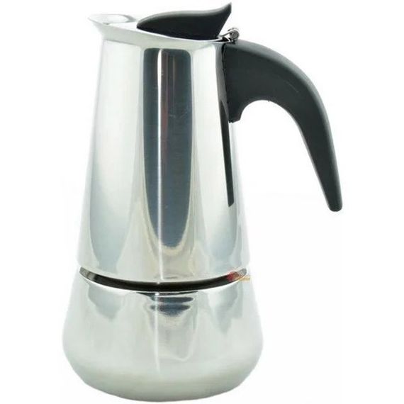 Кофеварка гейзерная из нержавеющей стали UNIQUE UN-1901 180 мл | Зображення 2